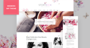 Storybook – Modernes Blog & Shop-Thema