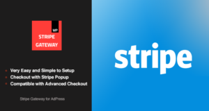 Stripe Gateway – AdPress-Addon