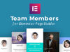 Teammitglieder für Elementor Page Builder