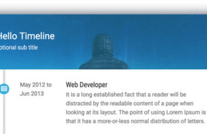 Timeline-Karte – Addon für WPBakery Page Builder (früher Visual Composer)