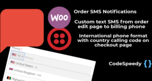 Twilio WooCommerce SMS-Benachrichtigung und International Billing Phone per Checkout bestellen