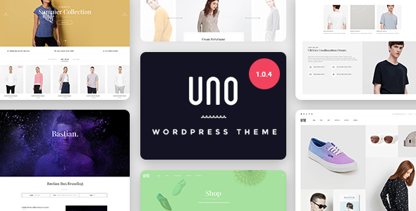 Wordpress Shop Template UNO - Multi Store Responsive WordPress Theme