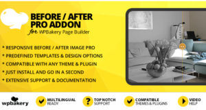 Vorher After After Pro Addon für WPBakery Page Builder (früher Visual Composer)