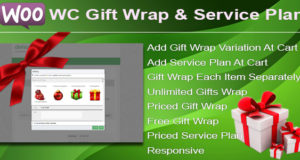 WC-Geschenkverpackung und Serviceplan