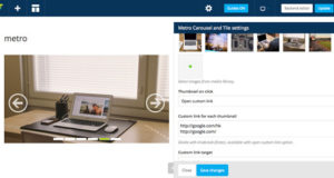 WPBakery Page Builder (ehemals Visual Composer) Add-on – Metro-Karussell und Kachel