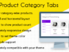 Woo Produktkategorie-Registerkarten - CloudBerriez
