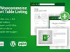 Woo Produkttabellenliste
