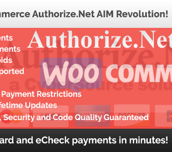 WooCommerce Authorize.Net AIM Revolution!