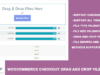 WooCommerce Checkout Drag & Drop von Dateien hochladen