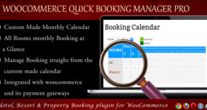WooCommerce Quick Resort & Hotel Buchungskalender