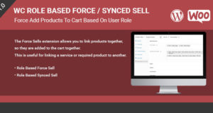 WooCommerce Role Based Force Sell