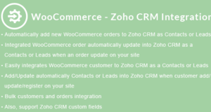 WooCommerce – Zoho CRM-Integration
