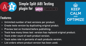 Woocommerce AB Split Testing