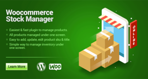 Woocommerce-Produktbestandsmanager