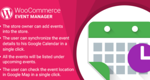 WordPress WooCommerce Event Manager Plugin