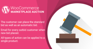 WordPress WooCommerce Marketplace Auktions-Plugin