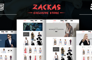 Zackas – WooCommerce WordPress Layout