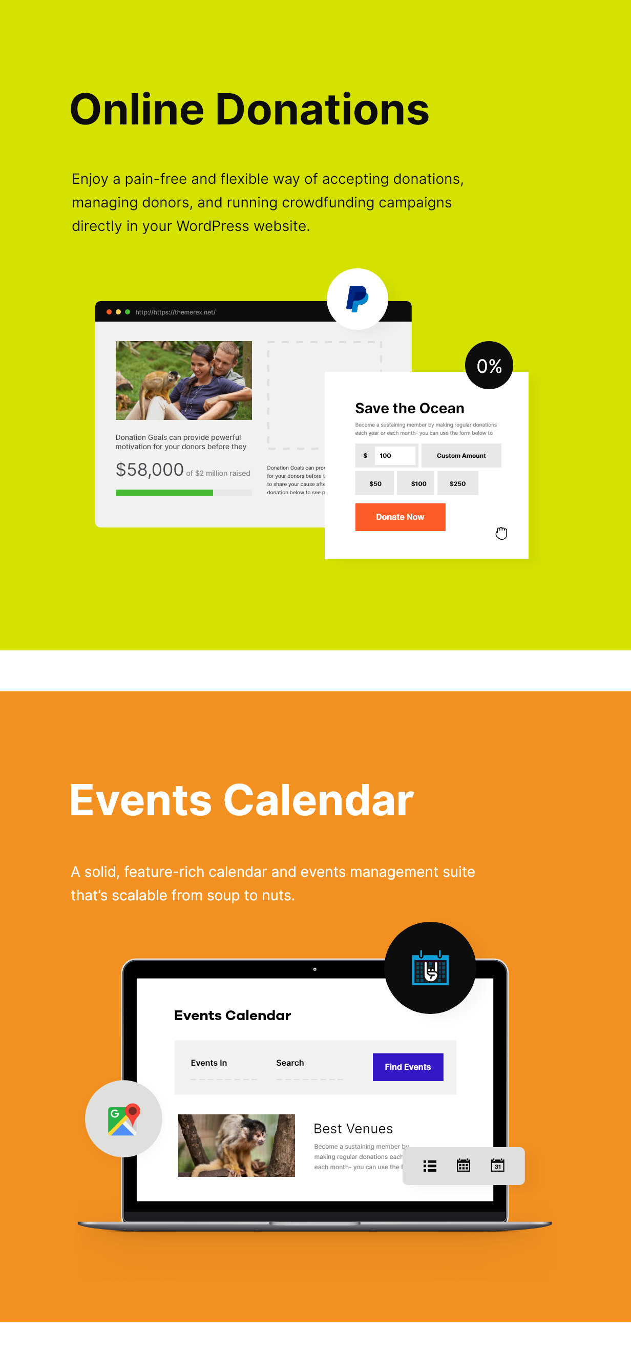 Bonko | Safari & Zoo WordPress Vorlage - 7
