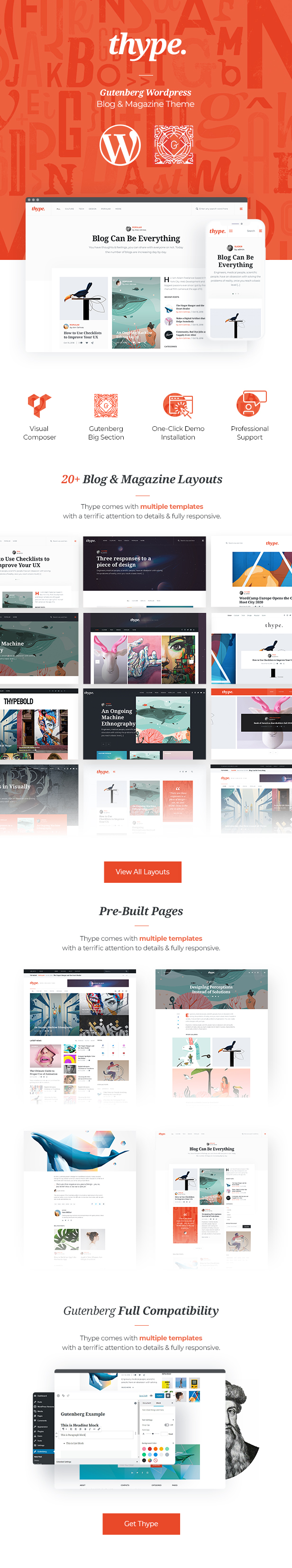 Thype | Multi-Concept Blog & Magazine WordPress Layout - 1