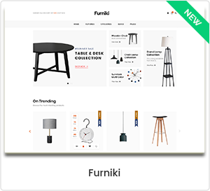 Furniki - Möbelhaus & Innenarchitektur WordPress WooCommerce Vorlage