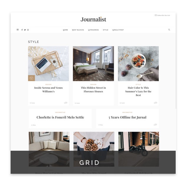 Journalist - WordPress Blog & Magazine Vorlage - 8