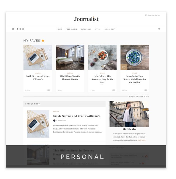 Journalist - WordPress Blog & Magazine Vorlage - 5