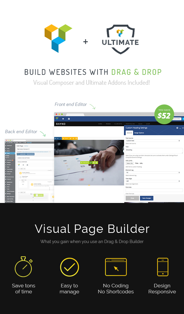 Rayko - Minimales Multi-Konzept WordPress Layout - 3