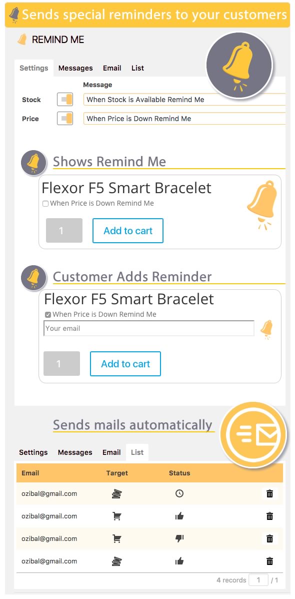WooCommerce Erinnere mich - 1