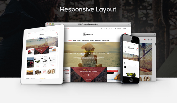 Responsive Technologie WooCommerce WordPress Template - Vollständig ansprechend