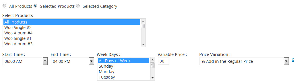 Woocommerce Variable Pricing - zeitbasiert - 3