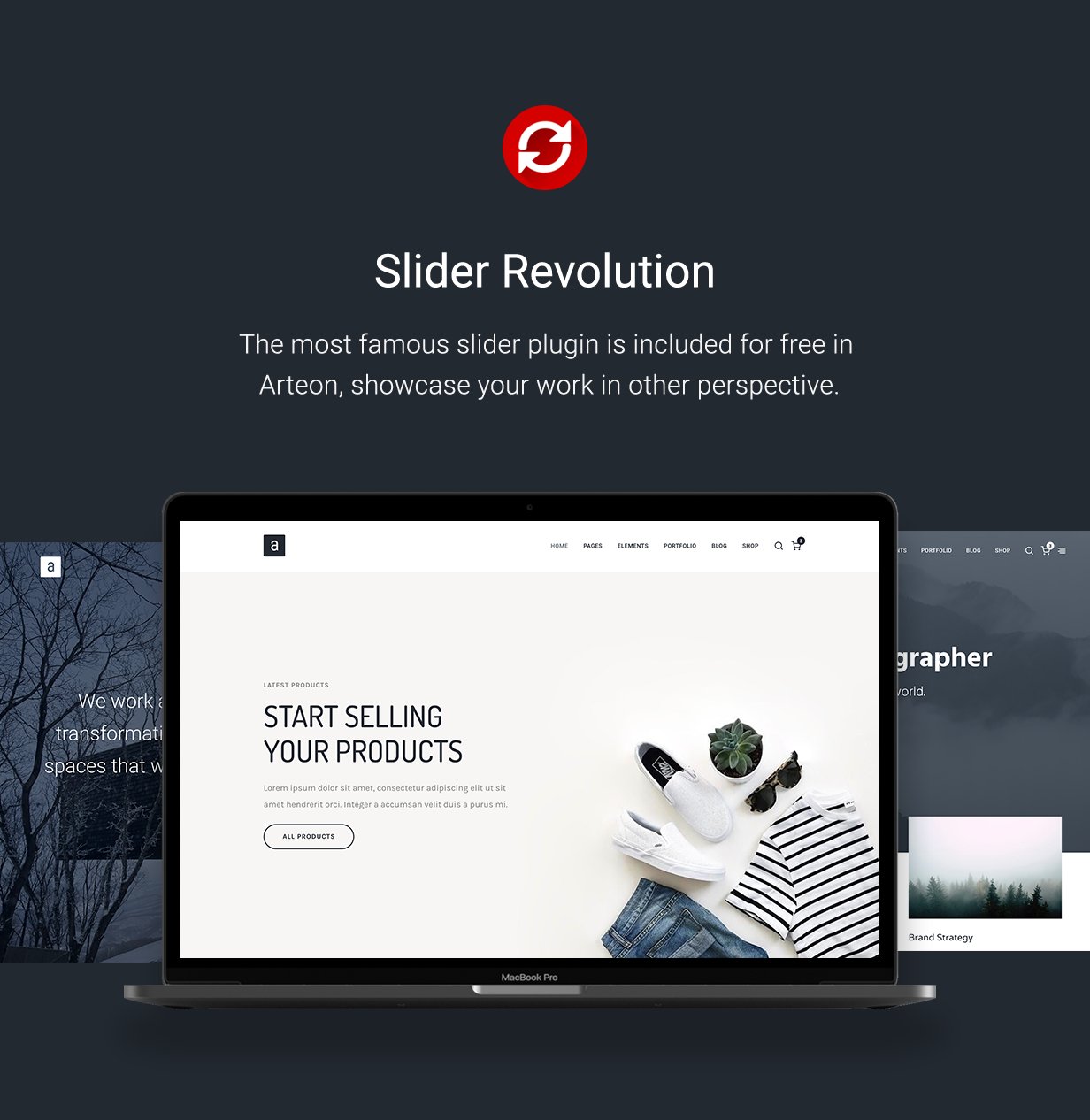 Arteon - Mehrzweck-WordPress-Layout