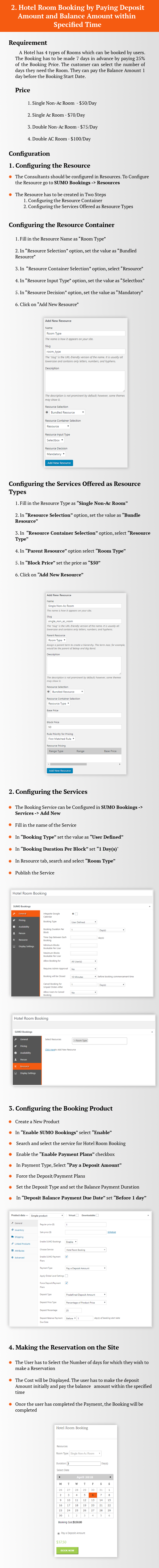 SUMO WooCommerce-Buchungen - Termine, Reservierungen, Ereignisse, Google Kalender usw. - 4