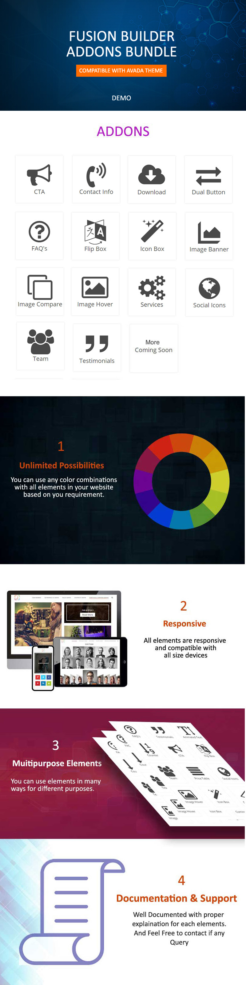 Addons-Paket für Fusion Builder - 1