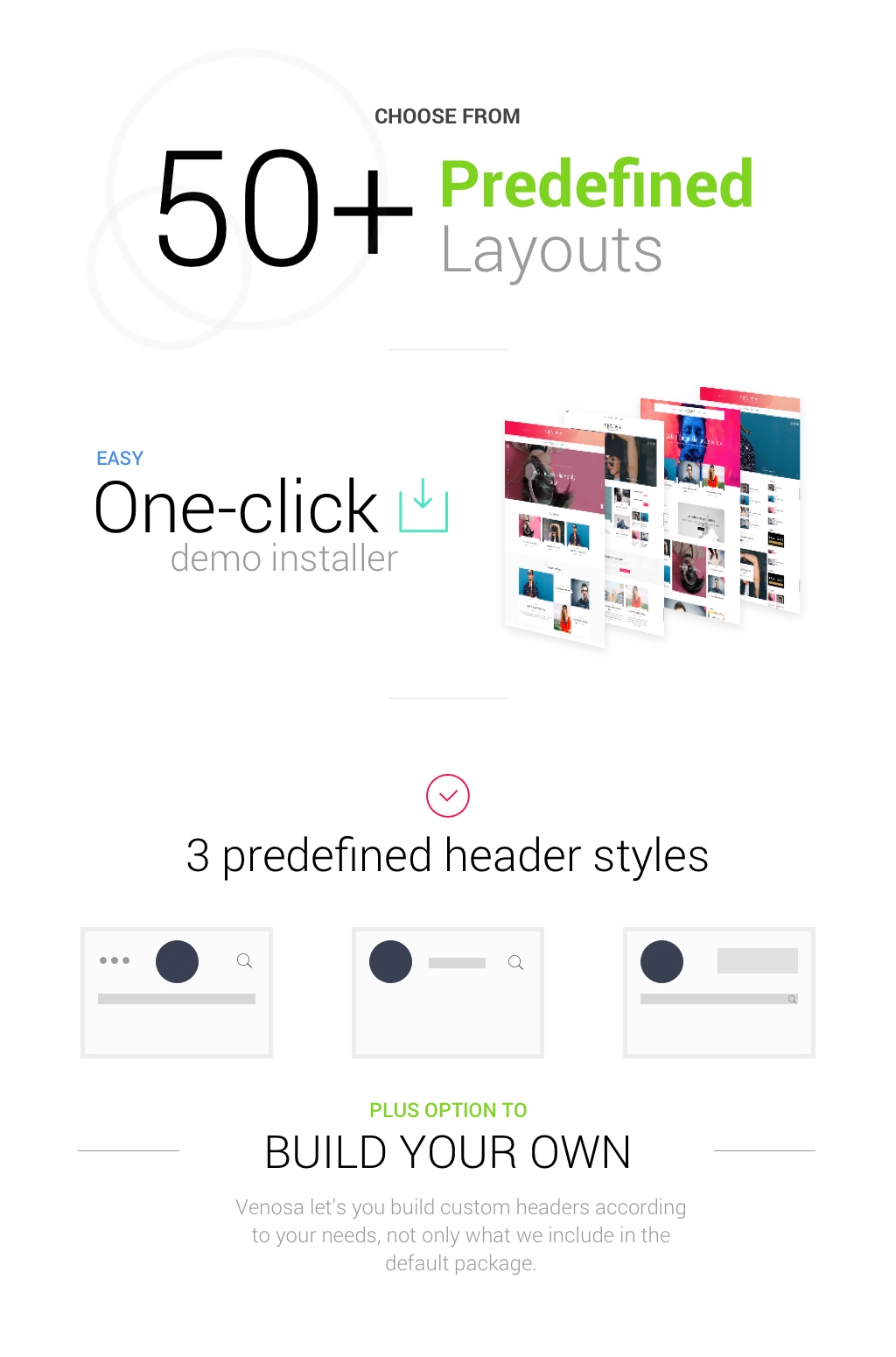 Venosa - WordPress Layout für Magazine und Blogs - 1