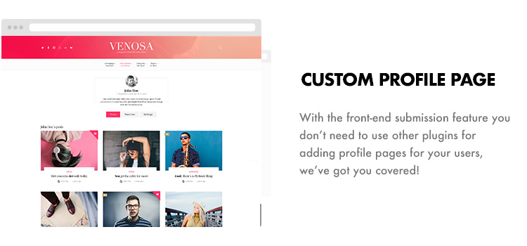 Venosa - WordPress Layout für Magazine und Blogs - 14