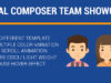 visueller Komponist Team Profile Schaufenster