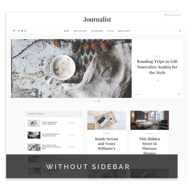 Journalist - WordPress Blog & Magazine Vorlage - 7