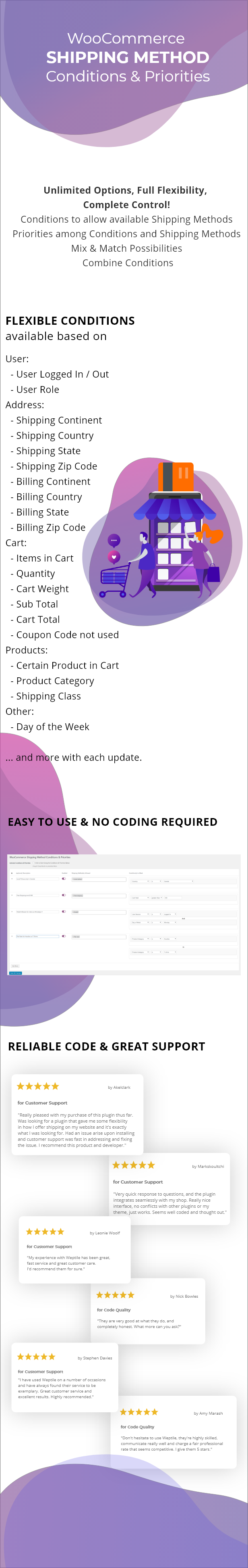 WooCommerce Versandart - Bedingungen und Prioritäten - 1