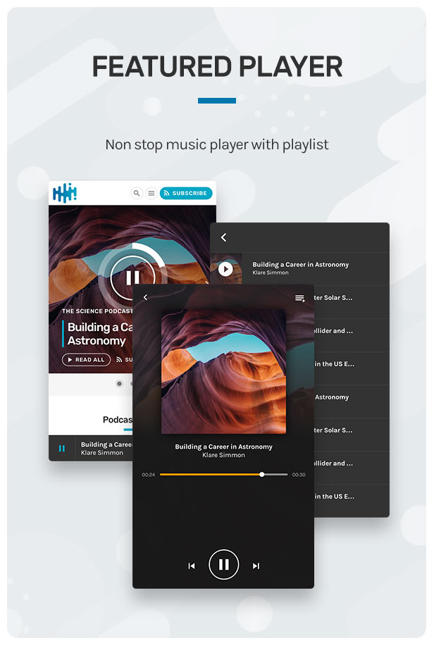 Wpcast - Audio-Podcast-WordPress-Template - 4