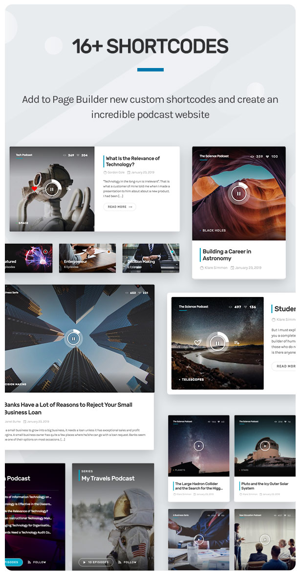 Wpcast - Audio Podcast WordPress Template - 8