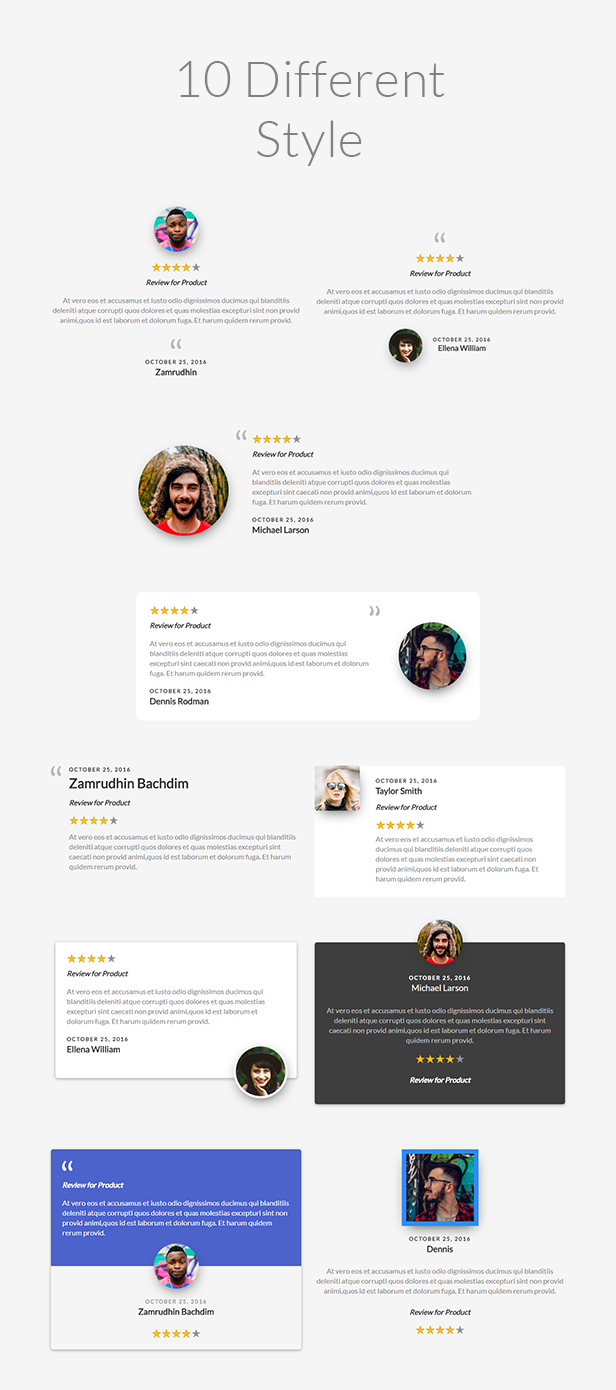 Laku Woocommerce Review - Addon für Visual Composer - 4