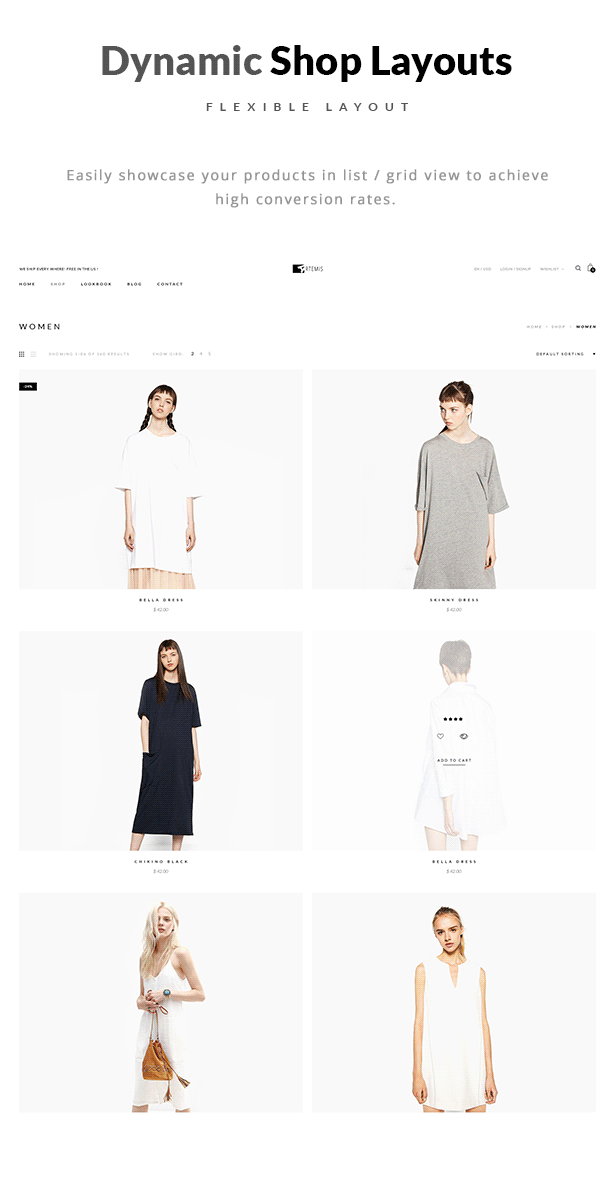 Artemis WooCommerce WordPress-Template-Seitenlayouts