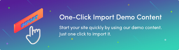 Nüchternes WordPress-Vorlage mit einem Klick Import-Demo