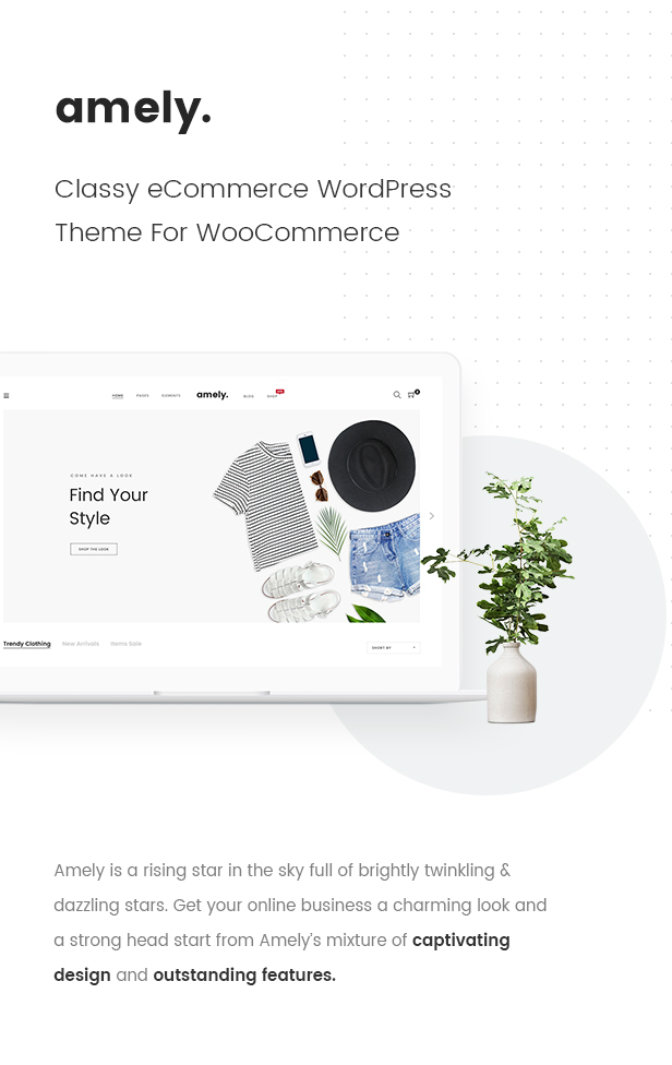 Mode WooCommerce WordPress Template - Klassisches eCommerce WordPress Template