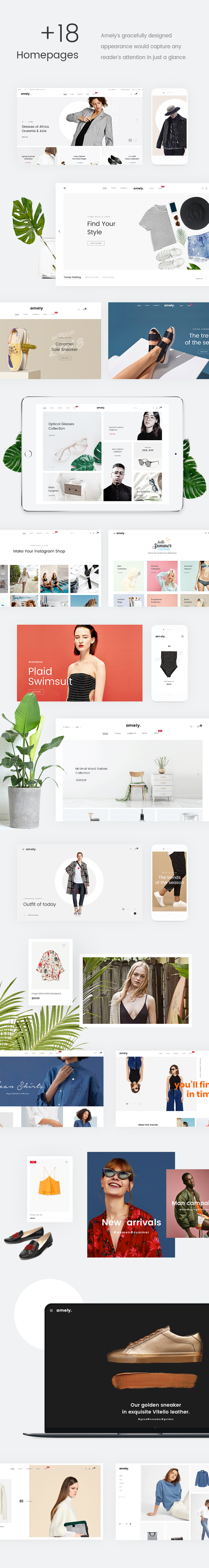 Mode WooCommerce WordPress Template - 18+ Homepages 