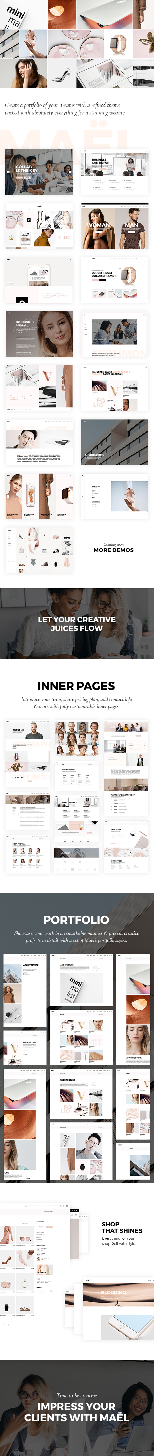 Maël - Modern Creative Agency Layout - 1
