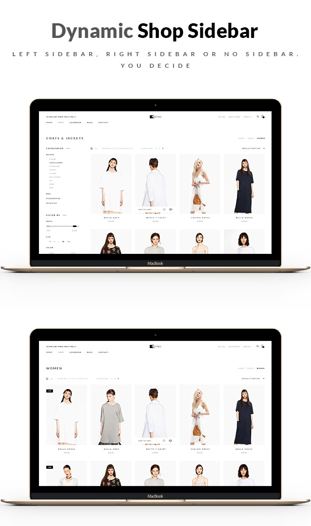Artemis WooCommerce WordPress Template Benutzerdefinierter Hintergrund