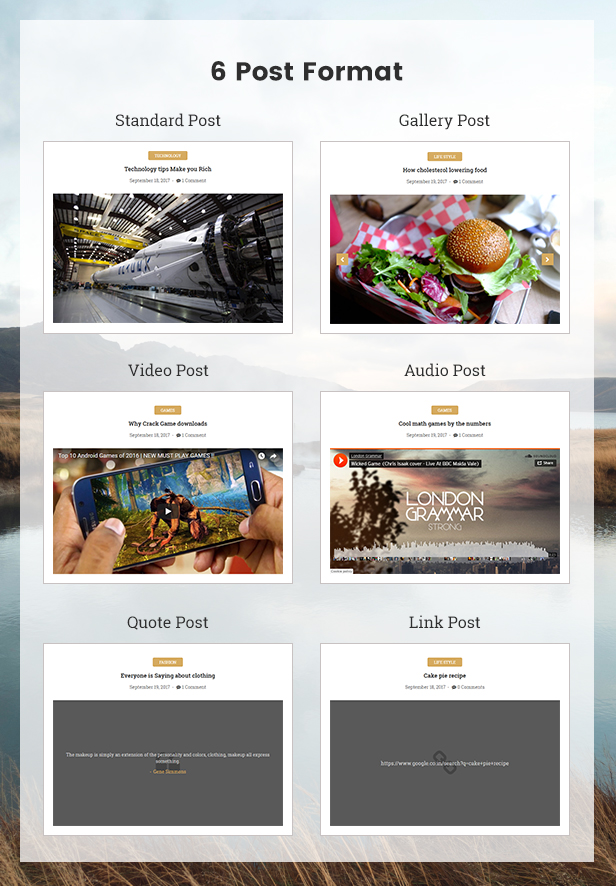 Qualta - Responsives WordPress Blog Vorlage - 4
