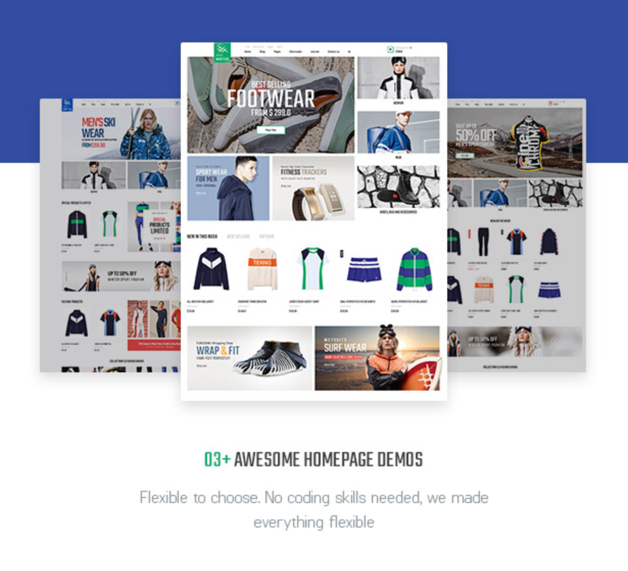 Littlemonsters Sport Shop Woocommerce WordPress-Themes