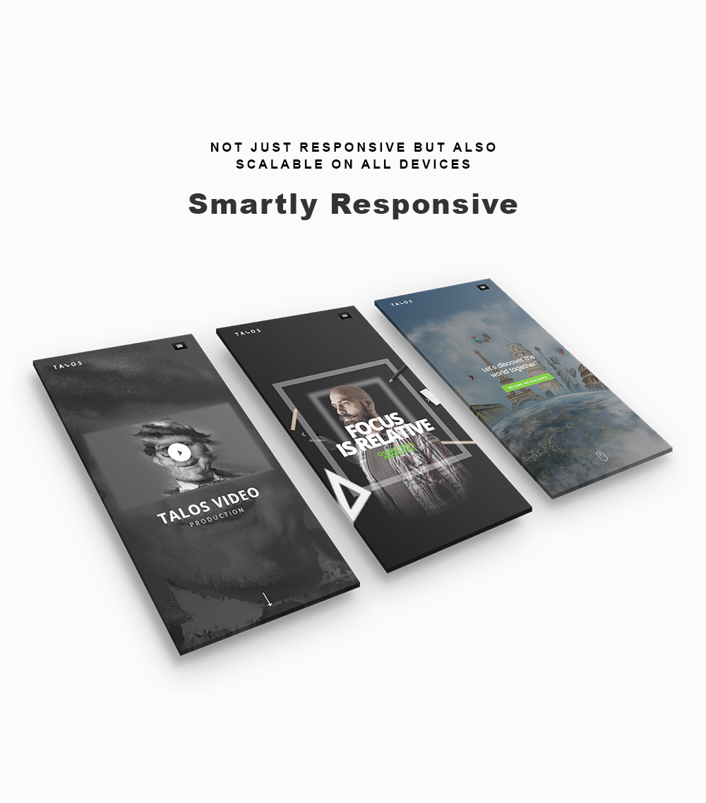 Talos 3 - Kreatives multifunktionales WordPress-Vorlage